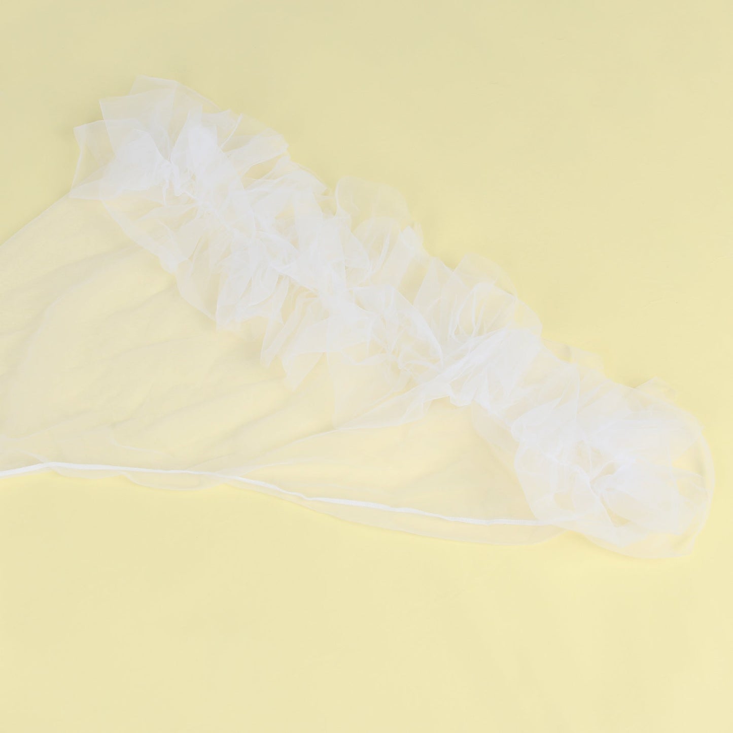 Isolde Blanc™ | Feathered Sheer Negligee Set