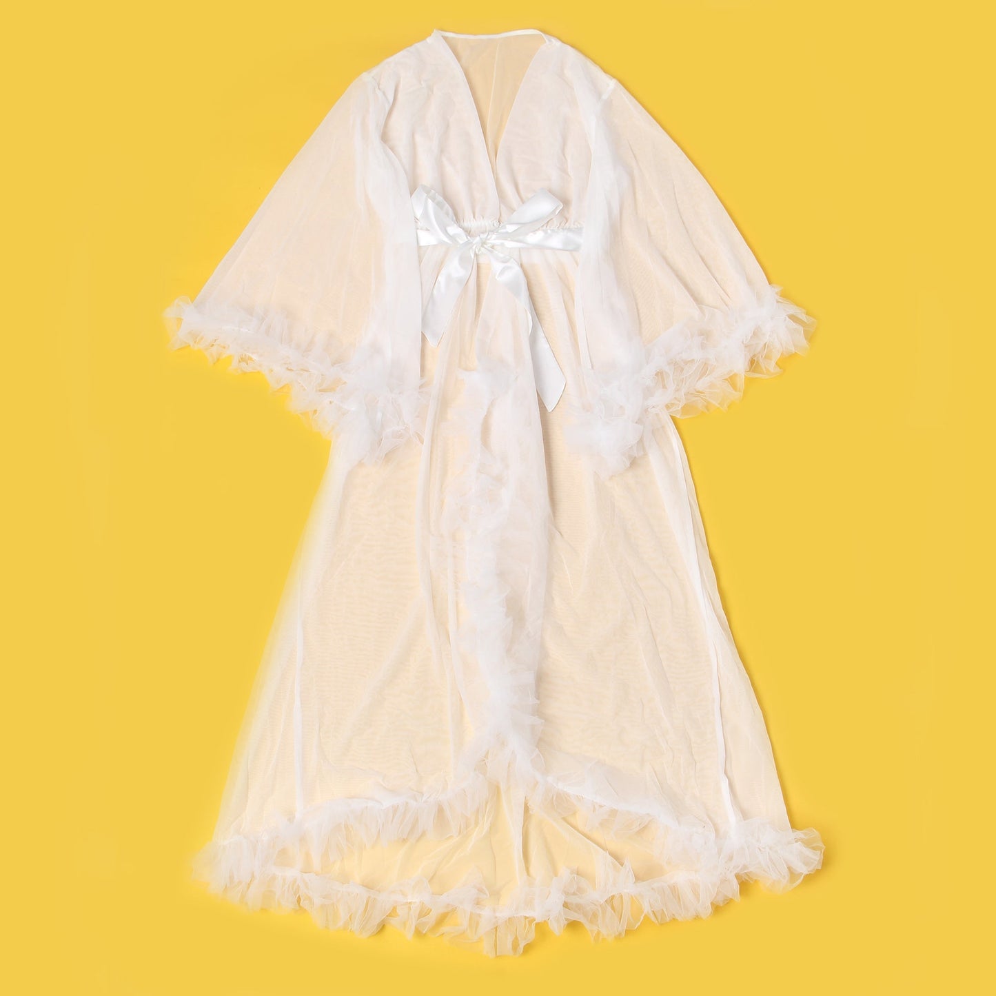 Seraphine Lumière™ | Sheer Feathered Negligee