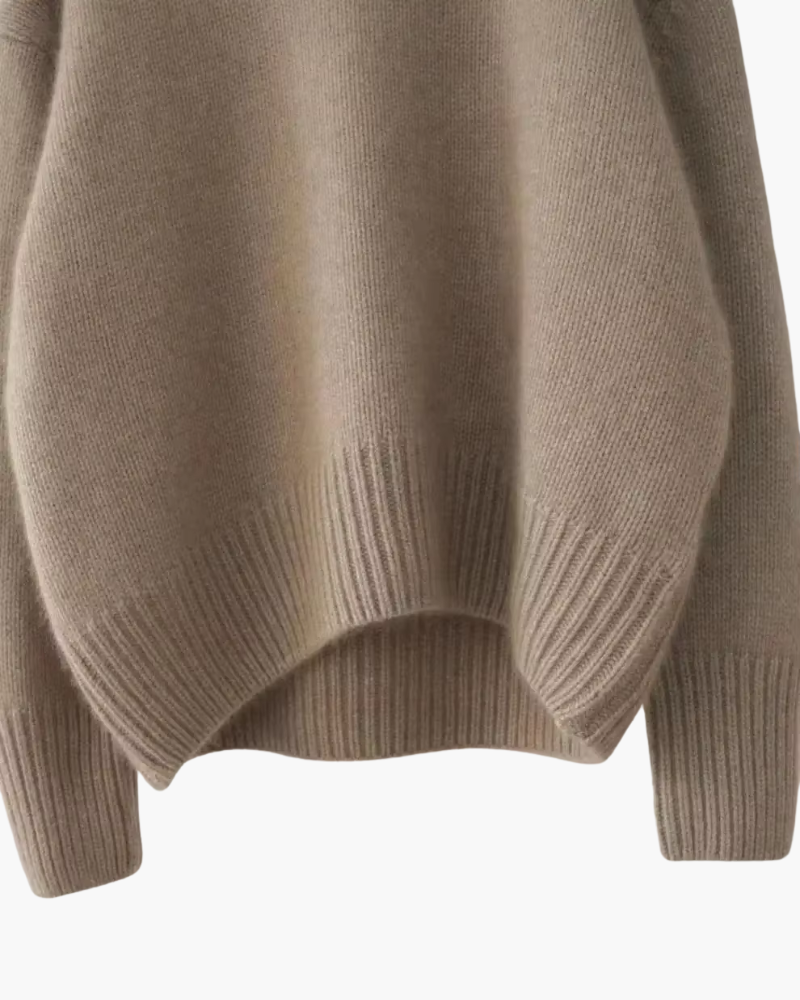 Isabella Soft High-Neck Sweater