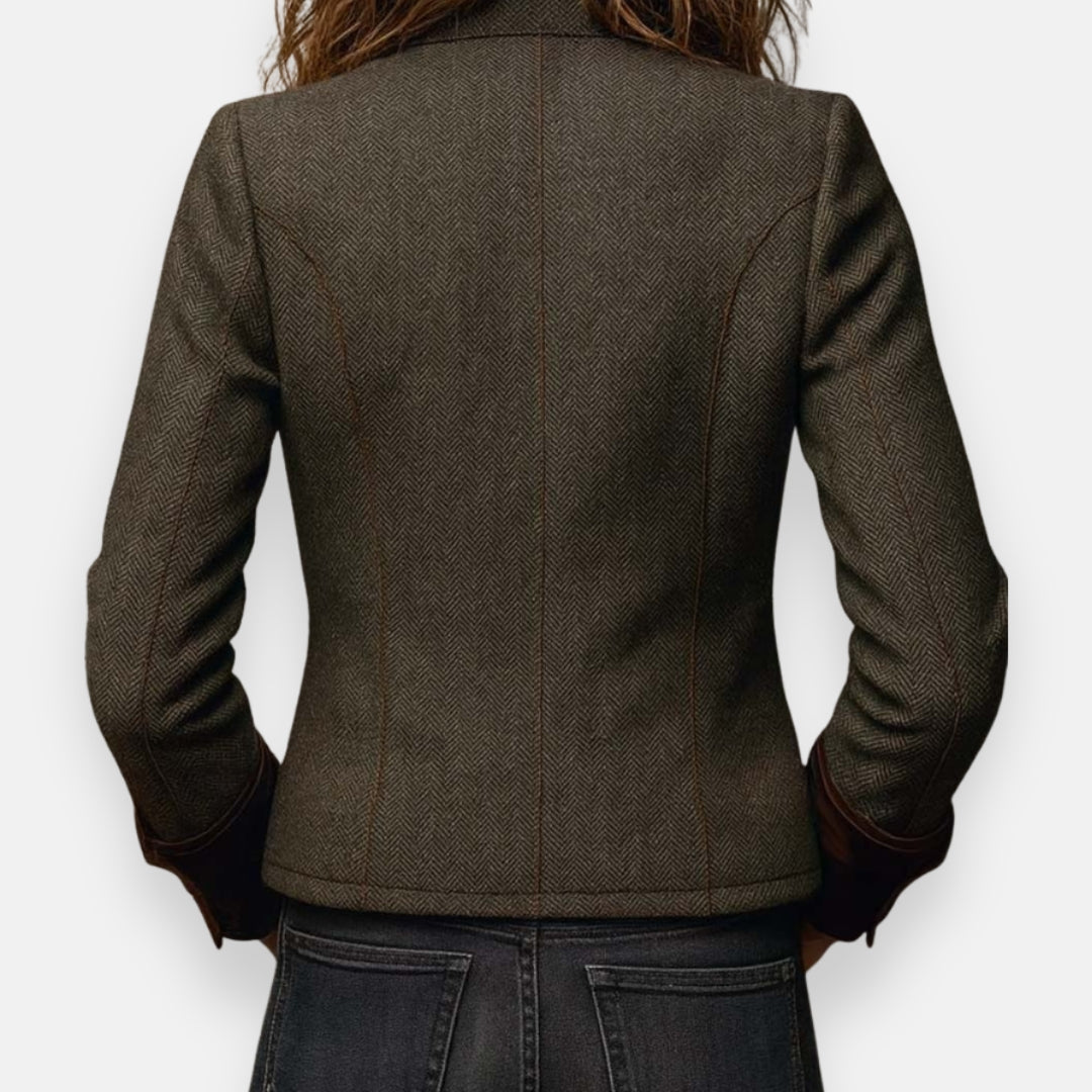 Ana Jacket | Elegant with Velvet Details