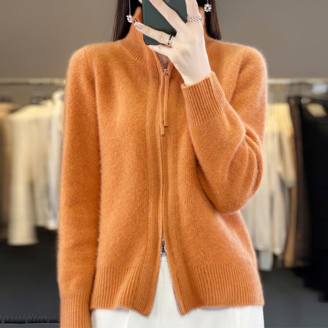 Giovana | Zip Cardigan
