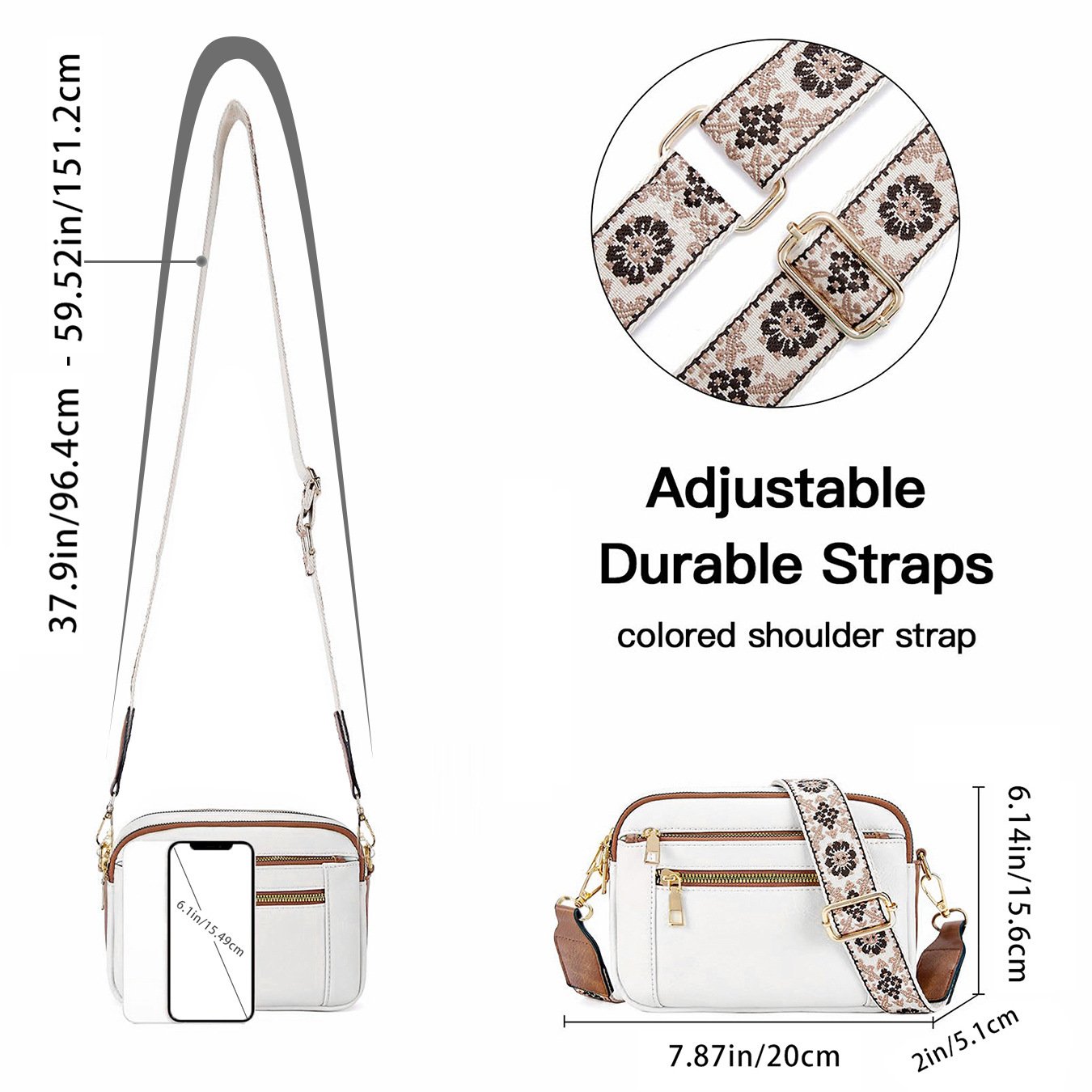 Valeria | Refined Leather Shoulder Bag