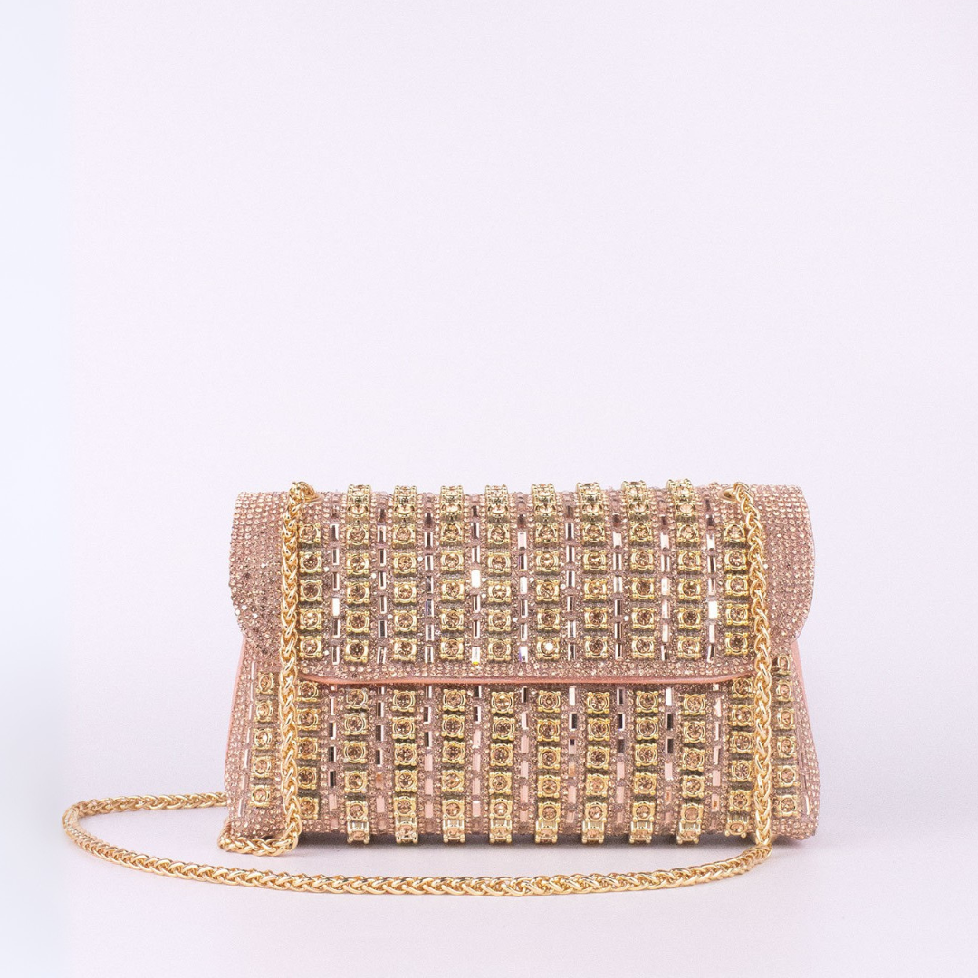 Nayeli – Chic Chain Coloured Diamond Shoulder Bag