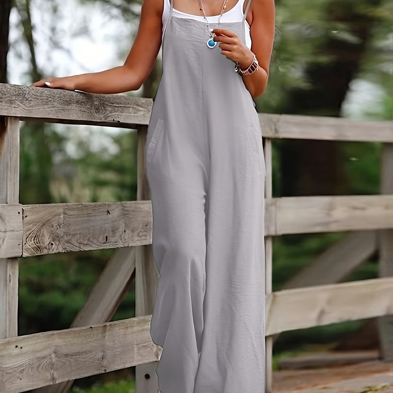 Bronwyn - Relaxed-Fit Wide-Leg Jumpsuit