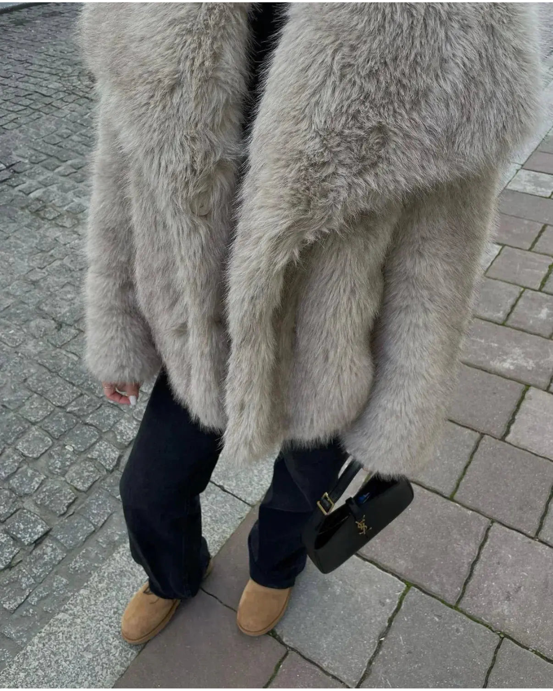 Celestine™ – Luxe Faux Fur Jacket