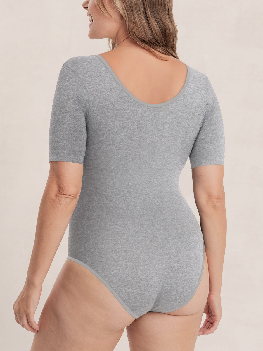 Shapermint Essentials All Day Every Day Short Sleeve Bodysuit