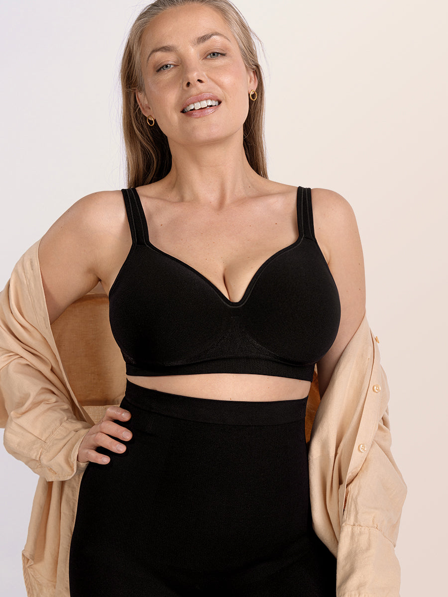 Shapermint Essentials 2-Pack Sweetheart Wireless Contour Bra