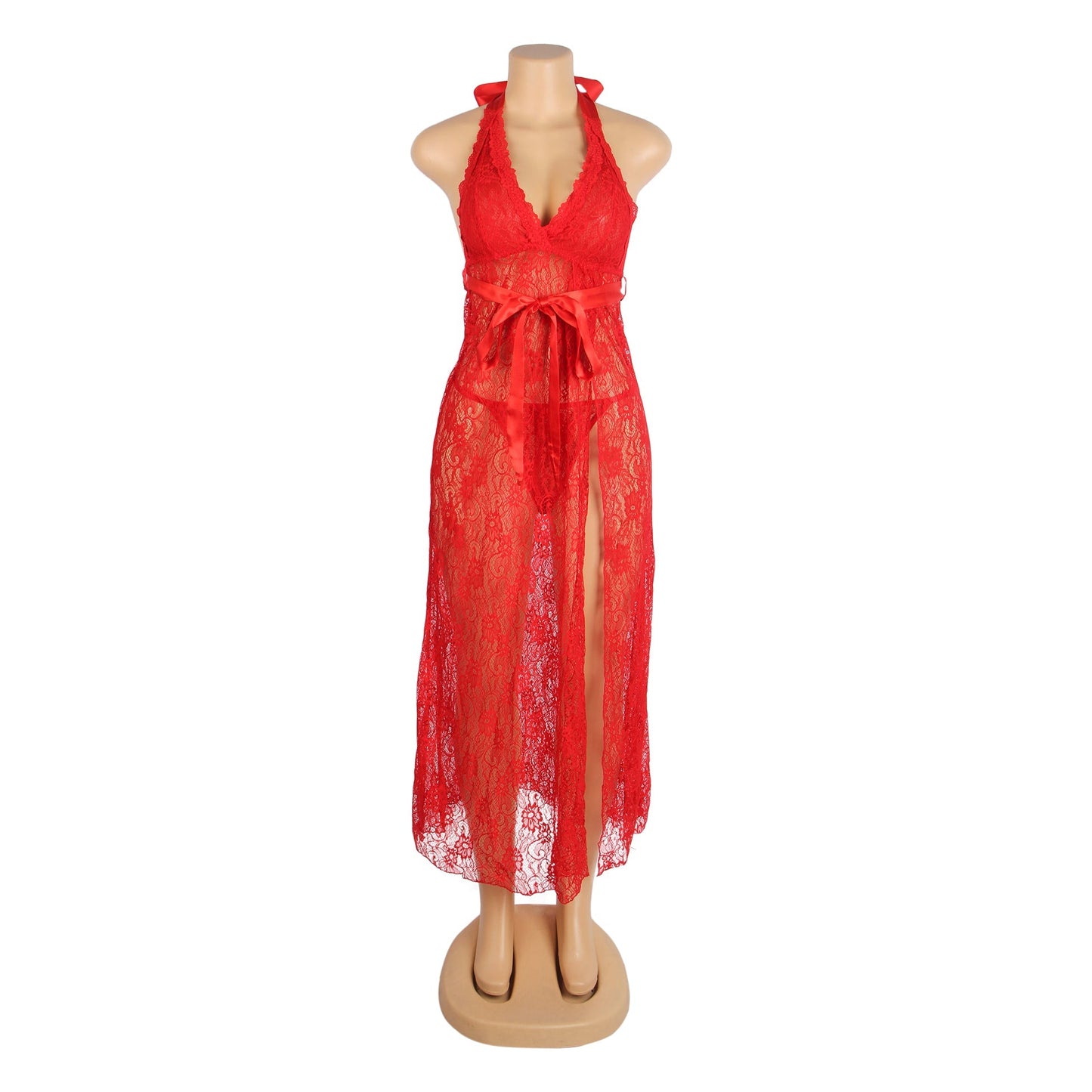 Amara Rouge™ | Lace Passion Negligee Set
