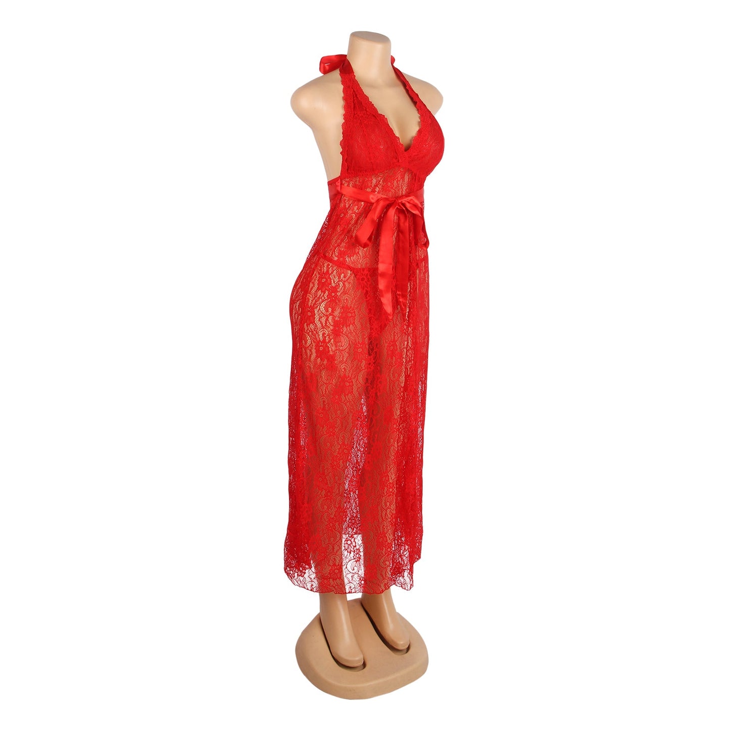 Amara Rouge™ | Lace Passion Negligee Set