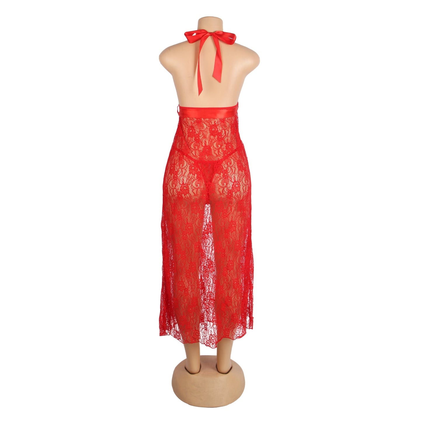 Amara Rouge™ | Lace Passion Negligee Set