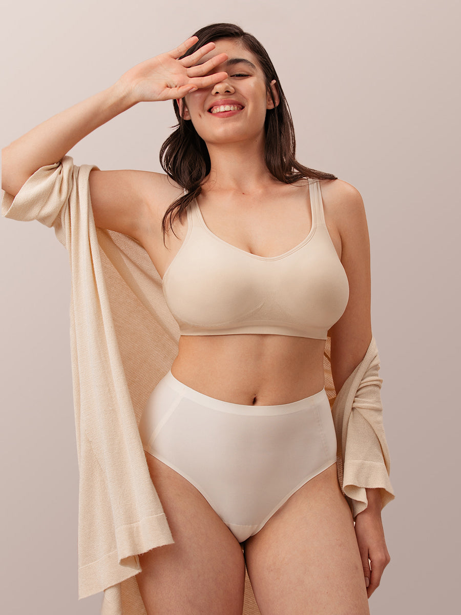 Shapermint Essentials Everyday Comfort Straps Wireless Shaping Bra