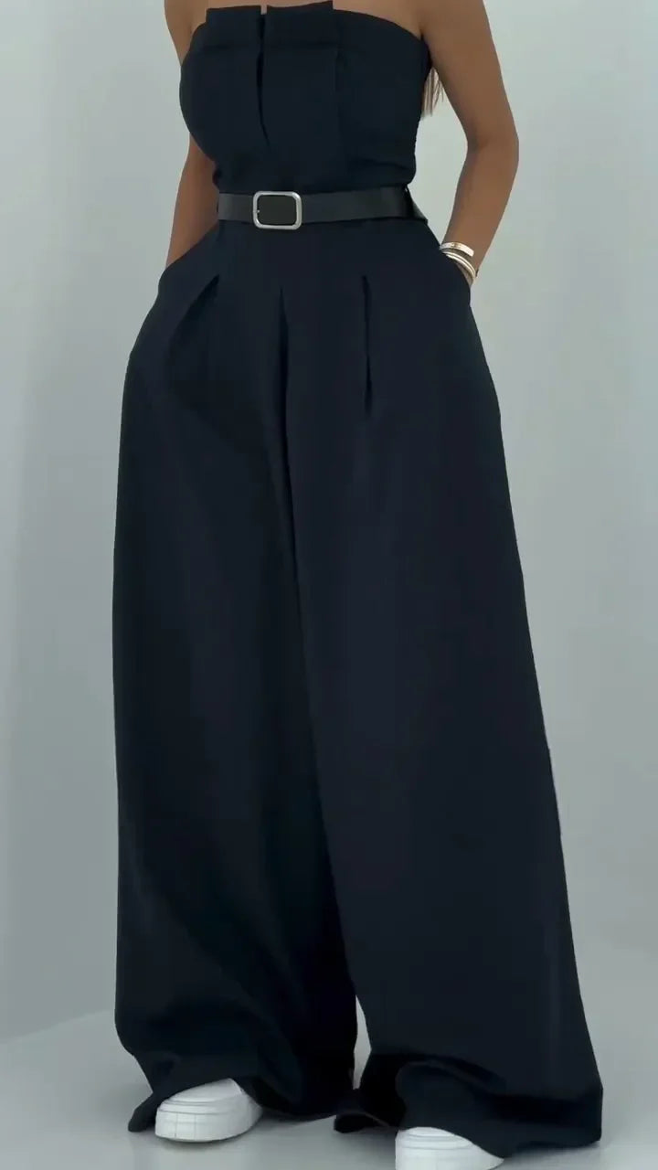 ECLAT - BUSTIER AND BLAZER TROUSER SET