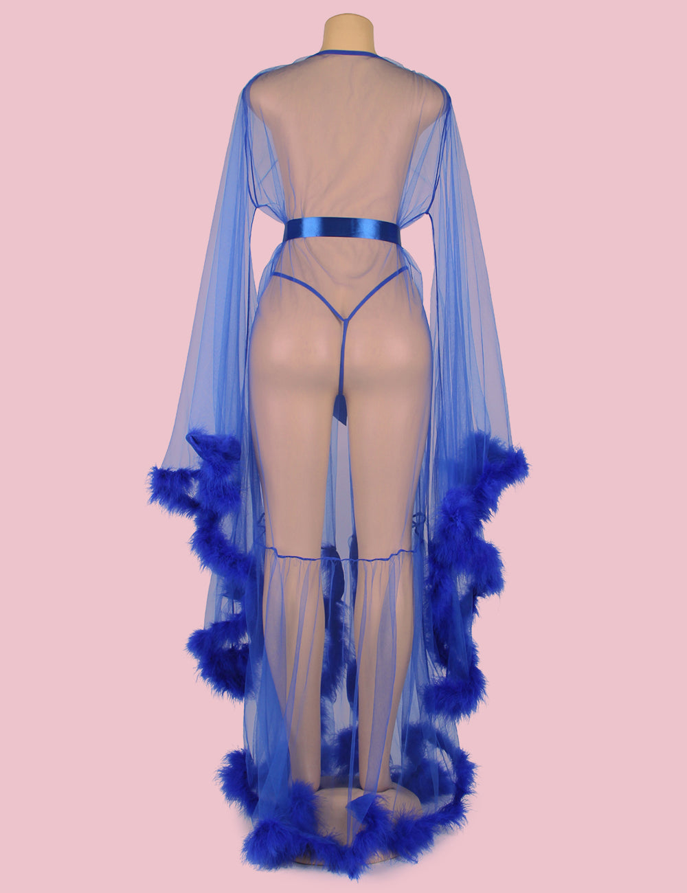 Aurelia Noire™ Luxe Feather Negligee