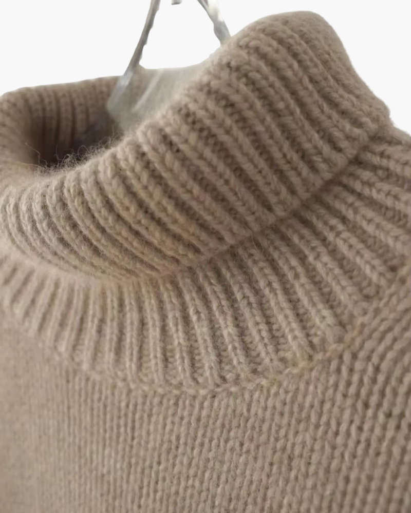 Isabella Soft High-Neck Sweater