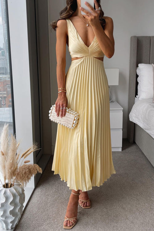 Opal™ | Pleated Maxi Dress