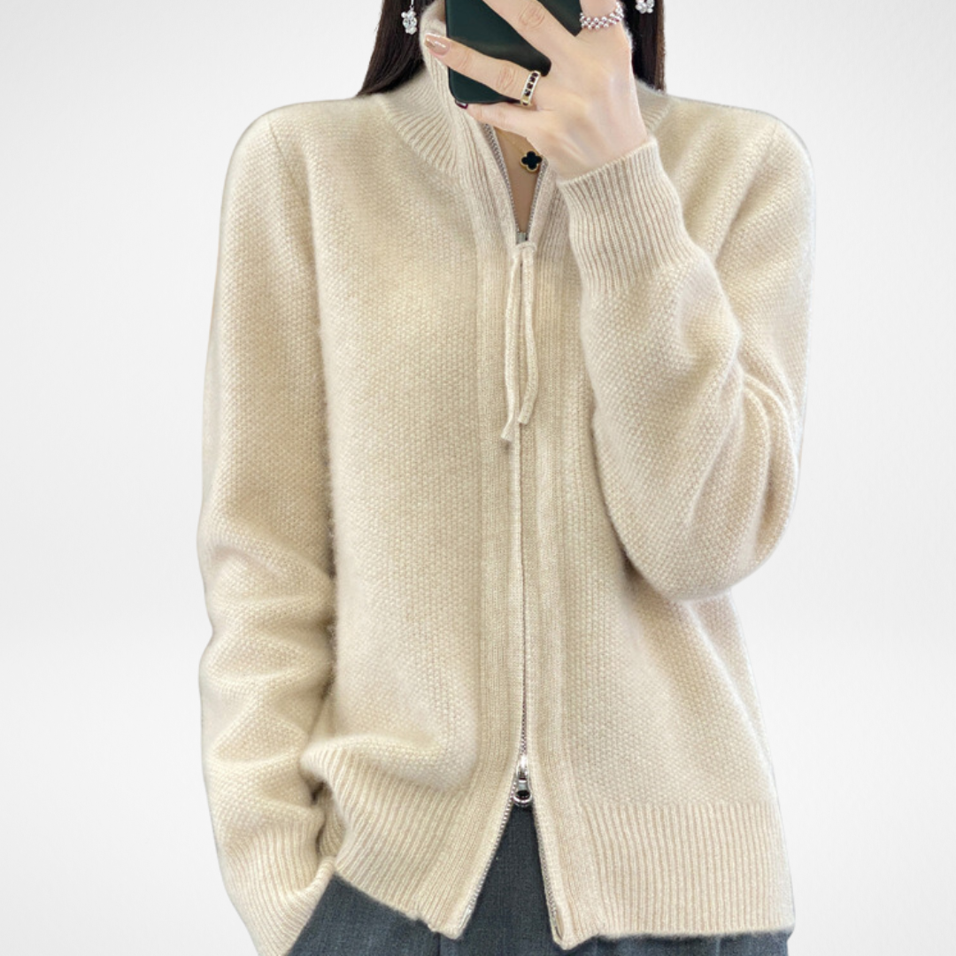 Giovana | Zip Cardigan