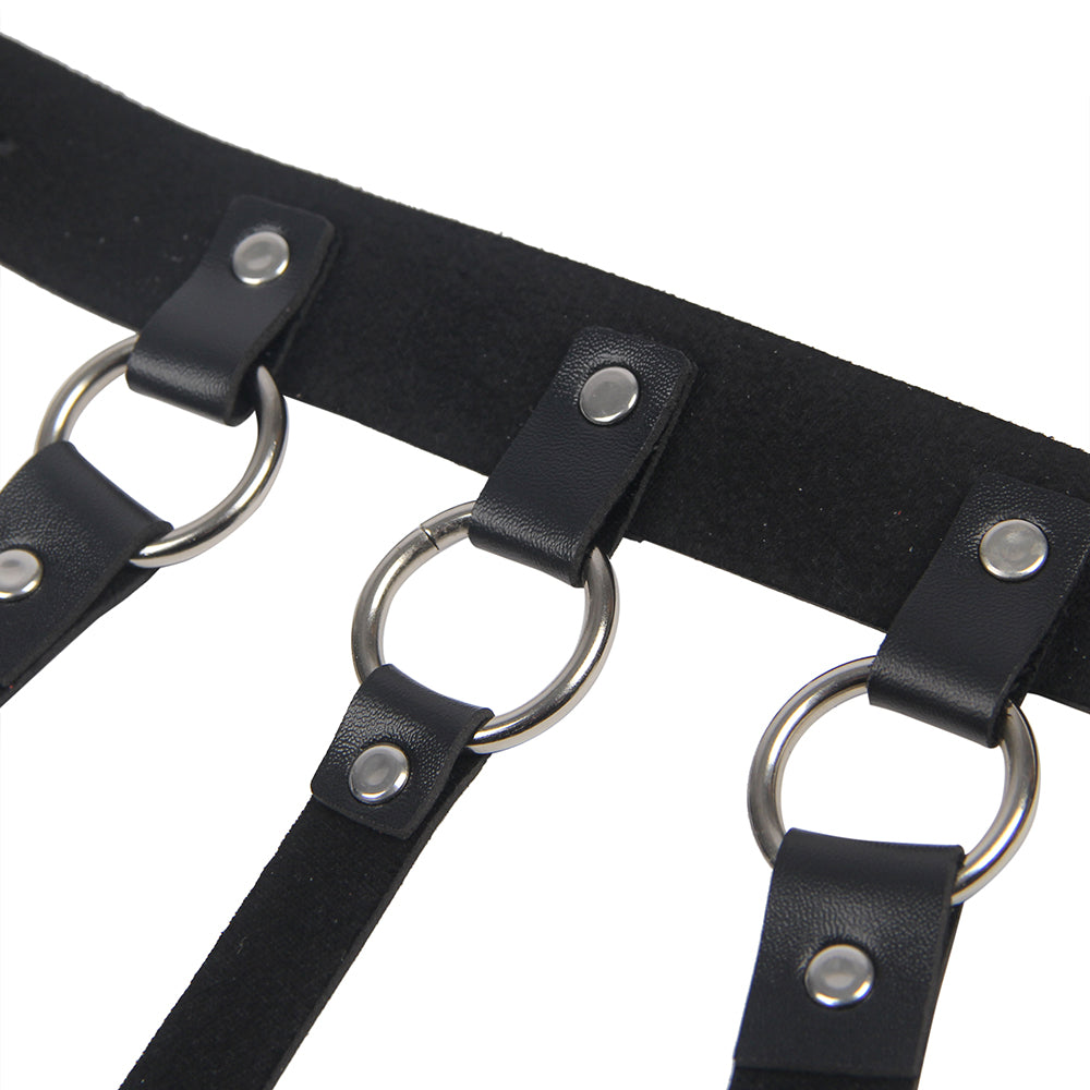 ZAHRA | GOTHIC CHEST CHAIN HARNESS