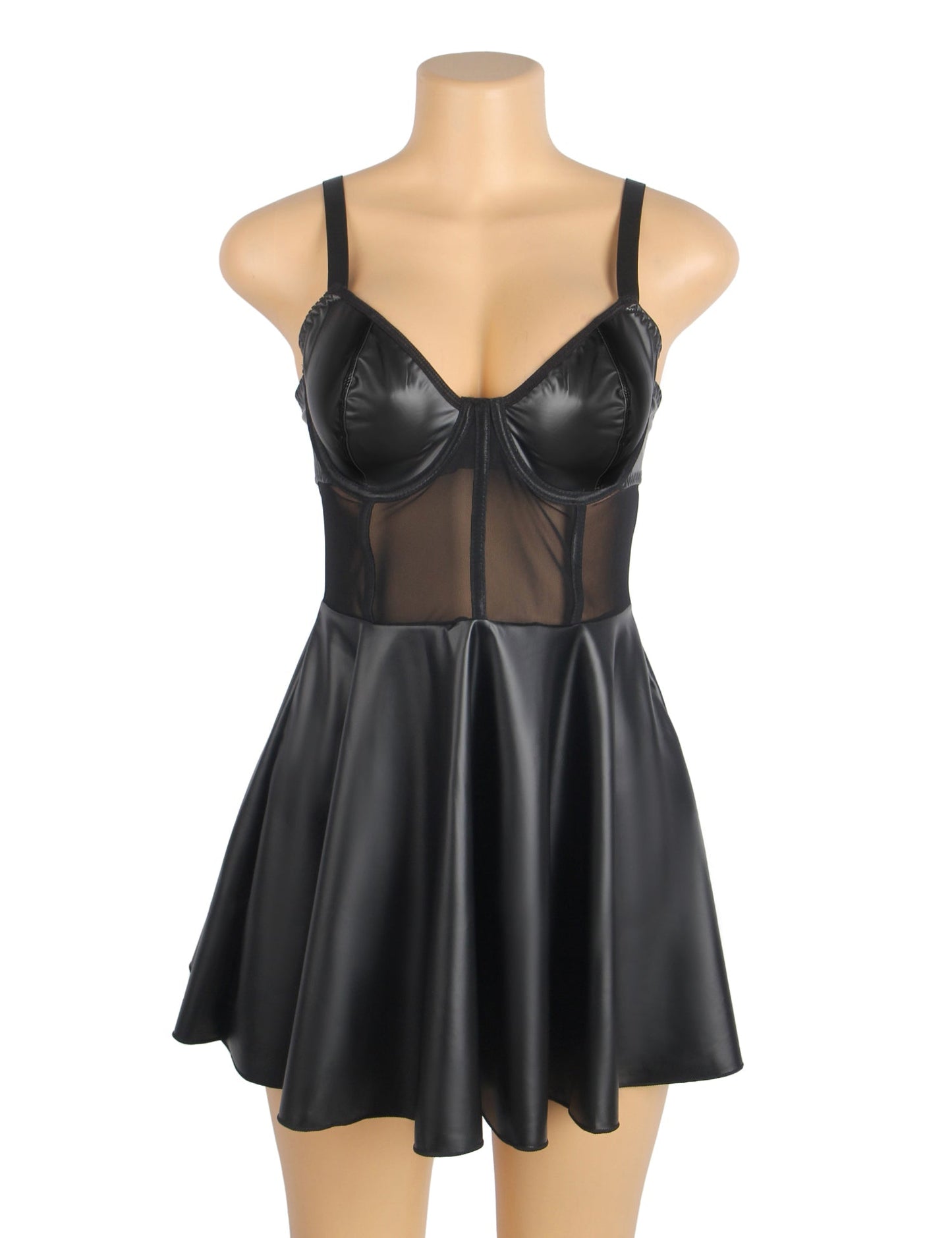 Isabella Valentina™ | Leather Lingerie Set