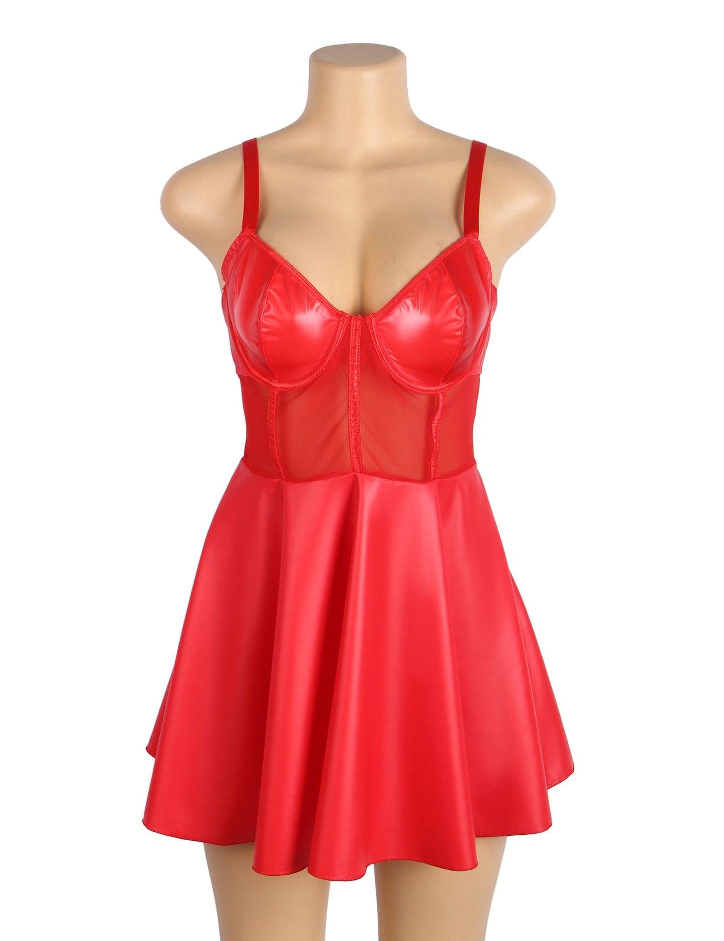 Isabella Valentina™ | Leather Lingerie Set