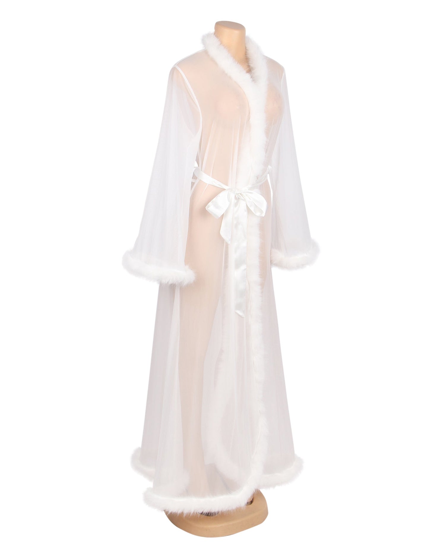 Valentina Luxe™ | Feather Trim Negligee