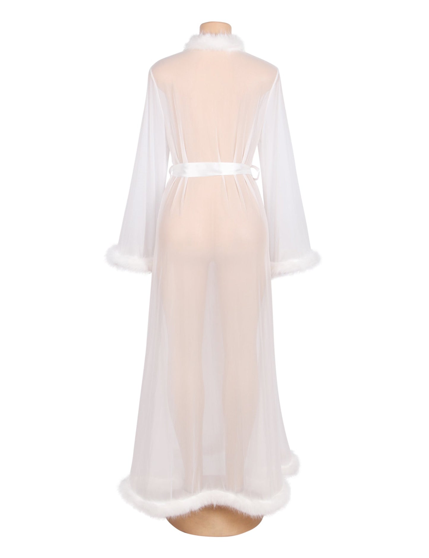 Valentina Luxe™ | Feather Trim Negligee