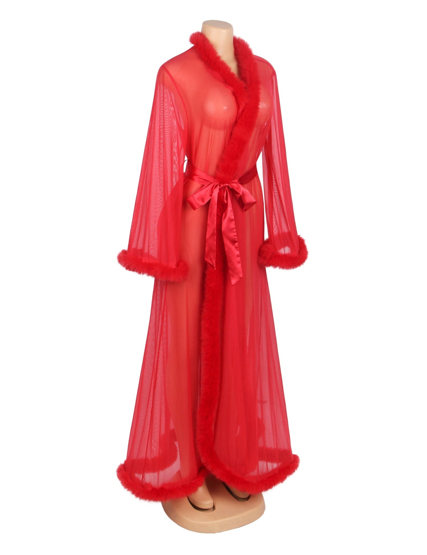 Valentina Luxe™ | Feather Trim Negligee