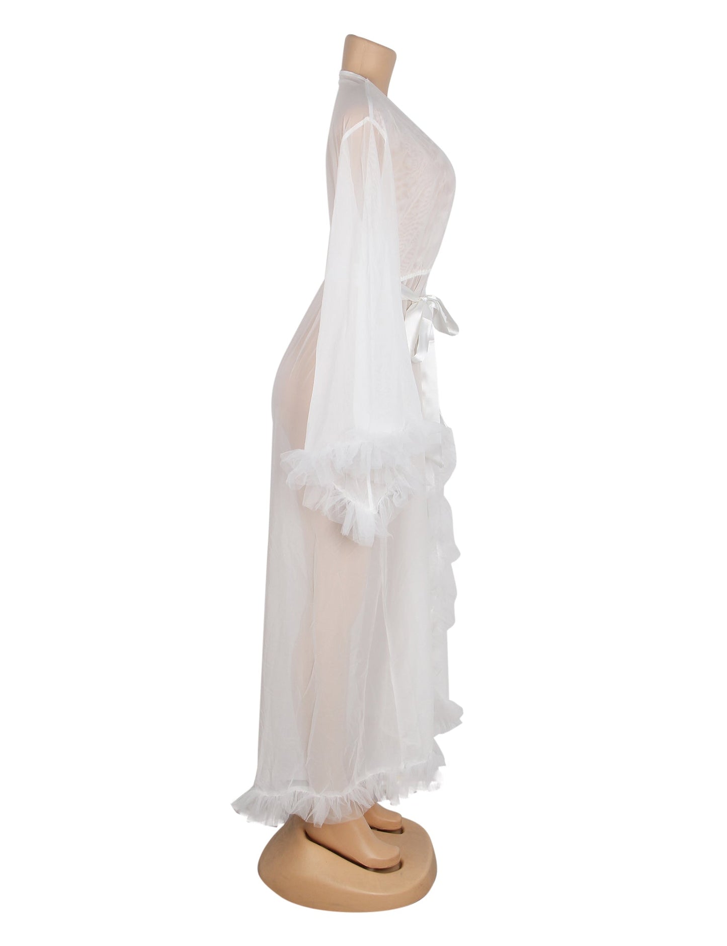 Seraphine Lumière™ | Sheer Feathered Negligee
