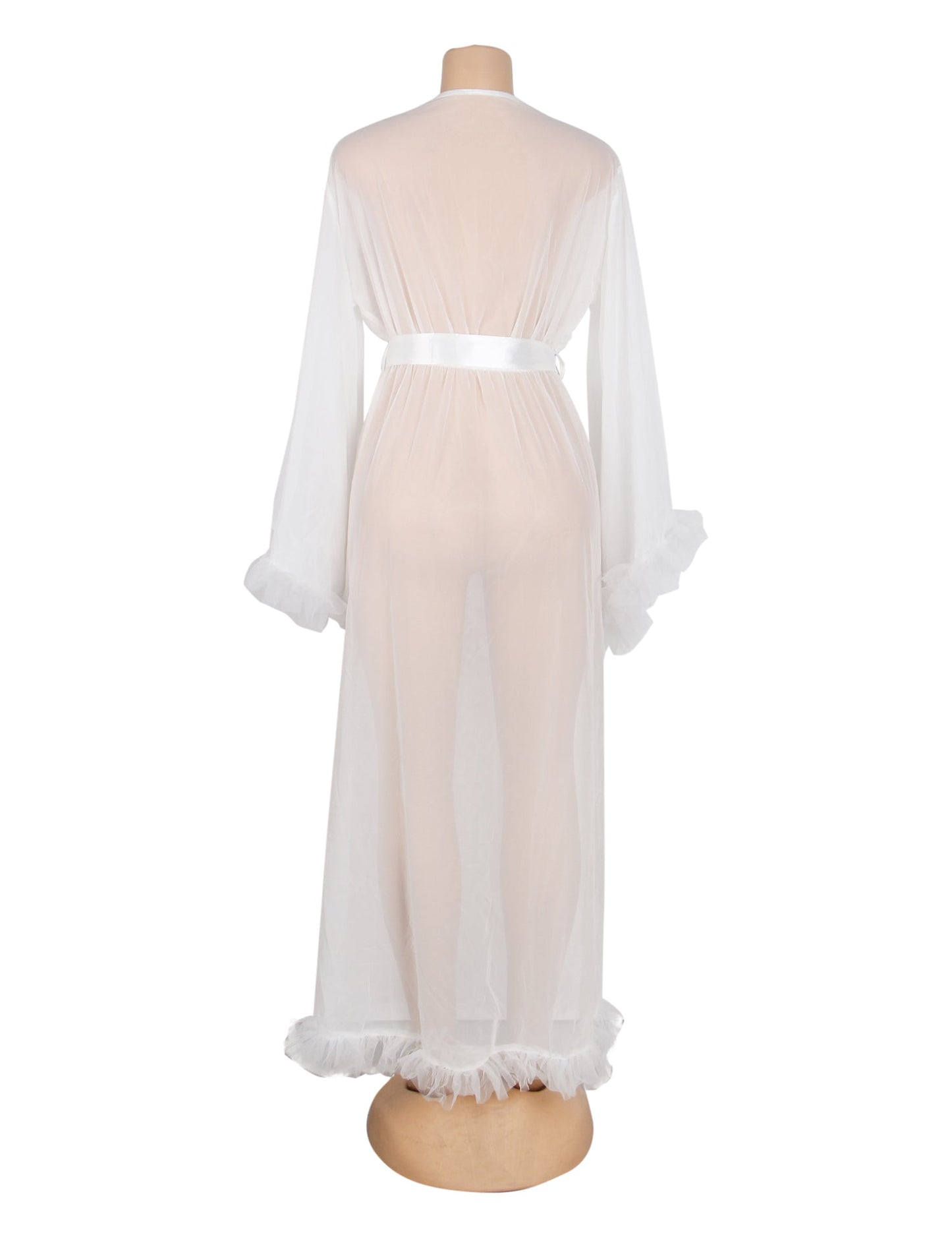 Seraphine Lumière™ | Sheer Feathered Negligee