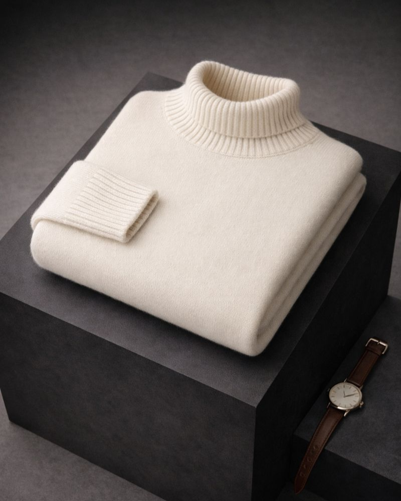 Isabella Soft High-Neck Sweater
