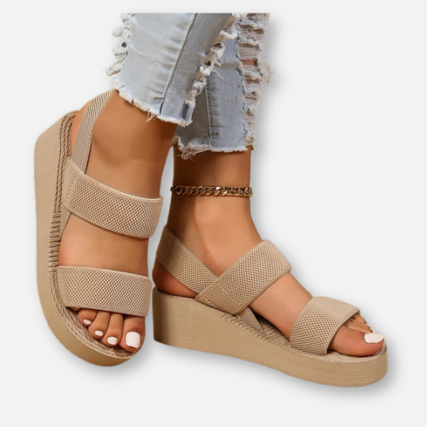 Elsie – Wedge Sandals
