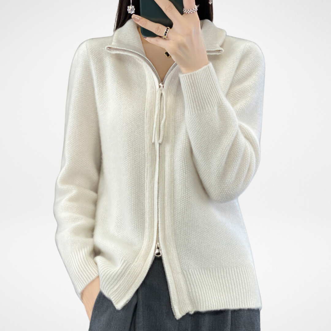 Giovana | Zip Cardigan