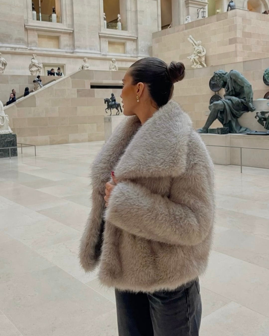 Celestine™ – Luxe Faux Fur Jacket