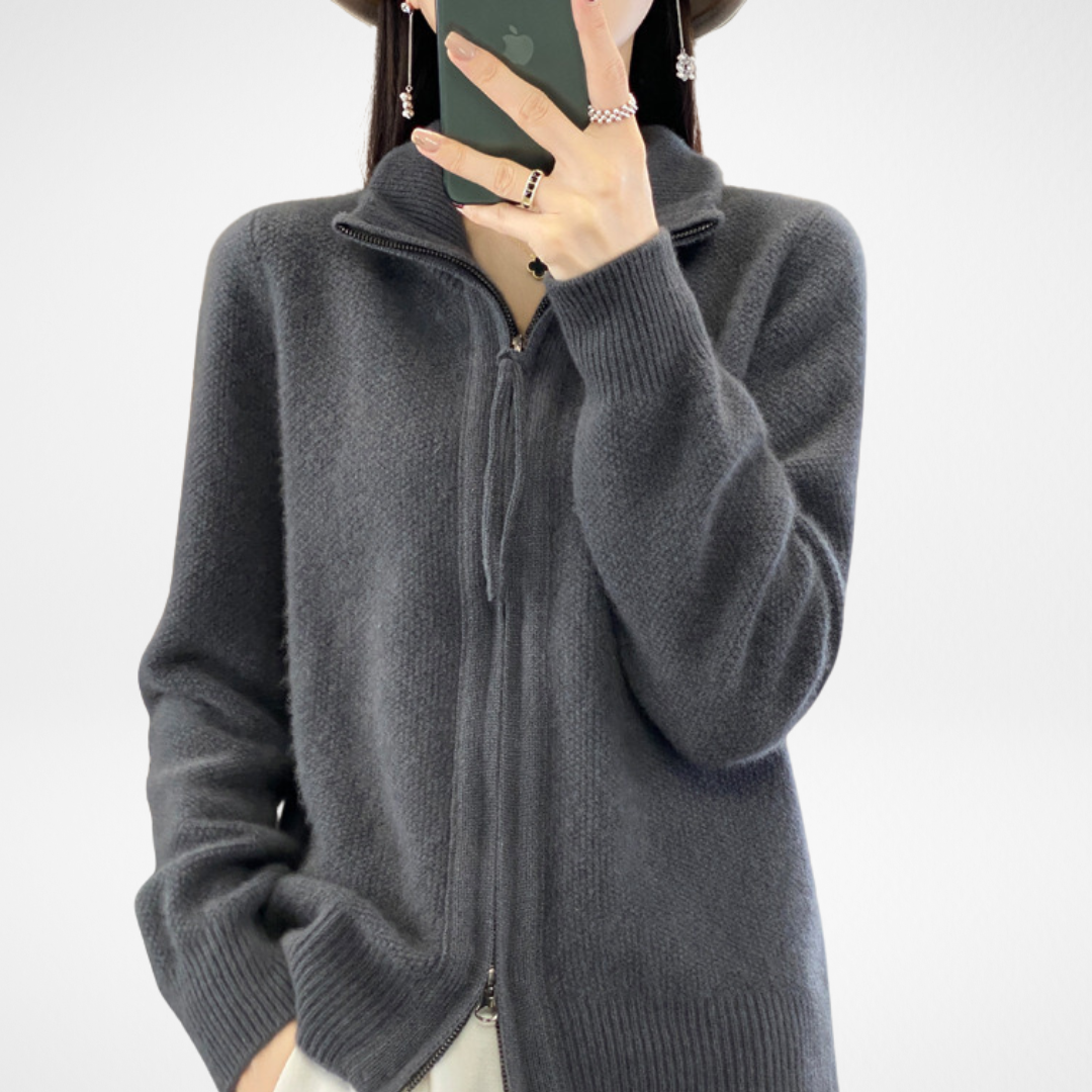 Giovana | Zip Cardigan