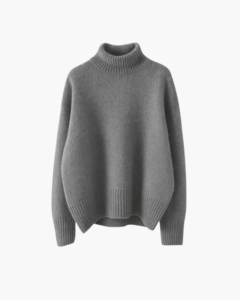 Isabella Soft High-Neck Sweater