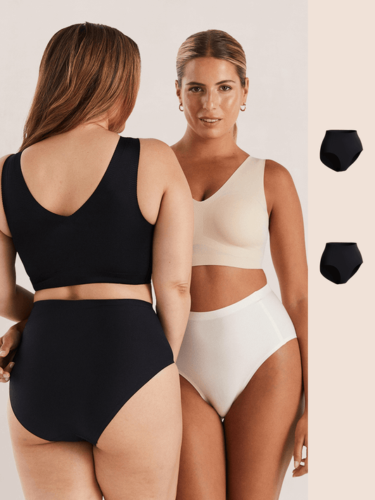 2-Pack Seamless Stretch Mid-Waist Brief