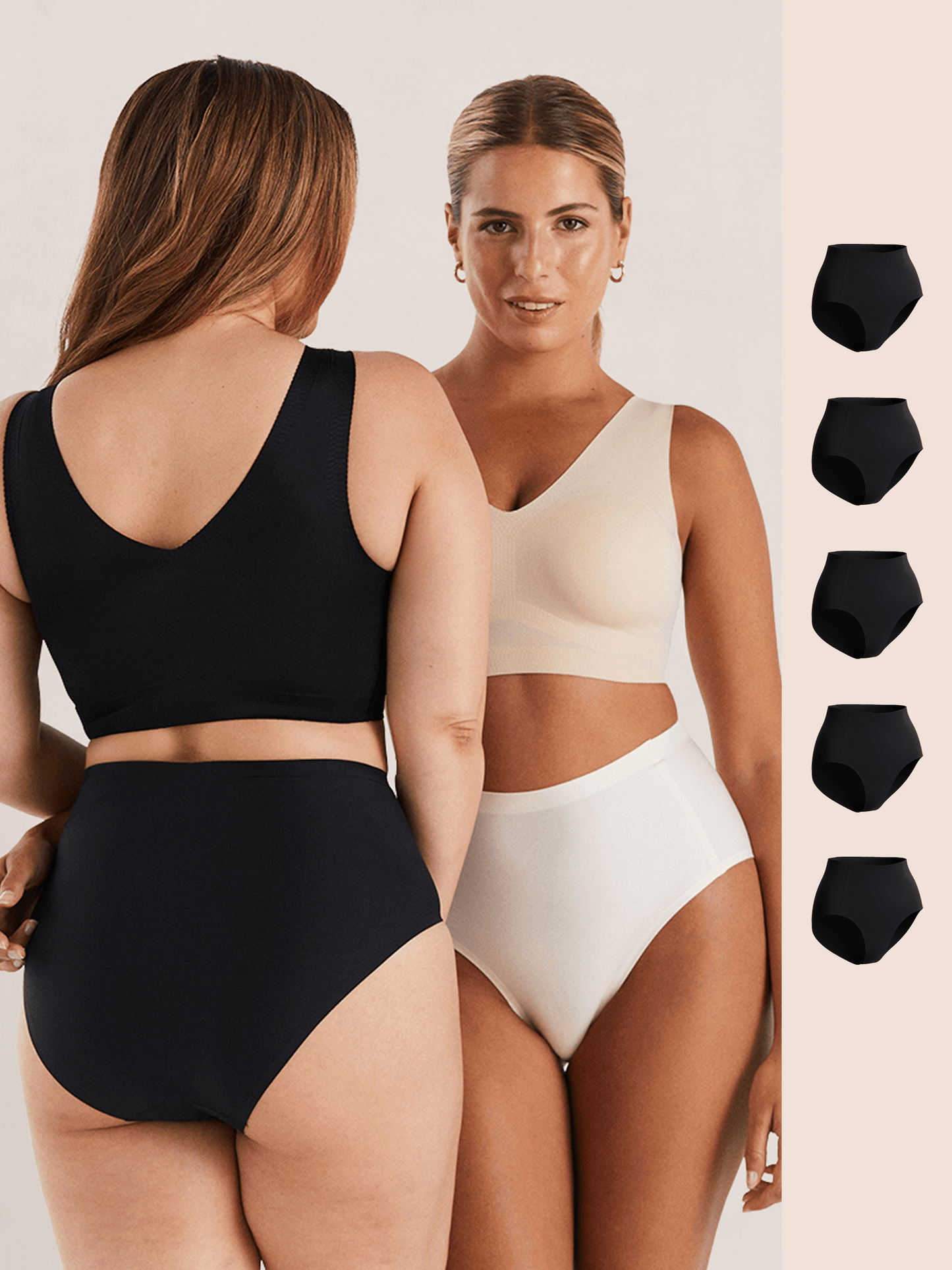 5-Pack Seamless Stretch Mid-Waist Brief