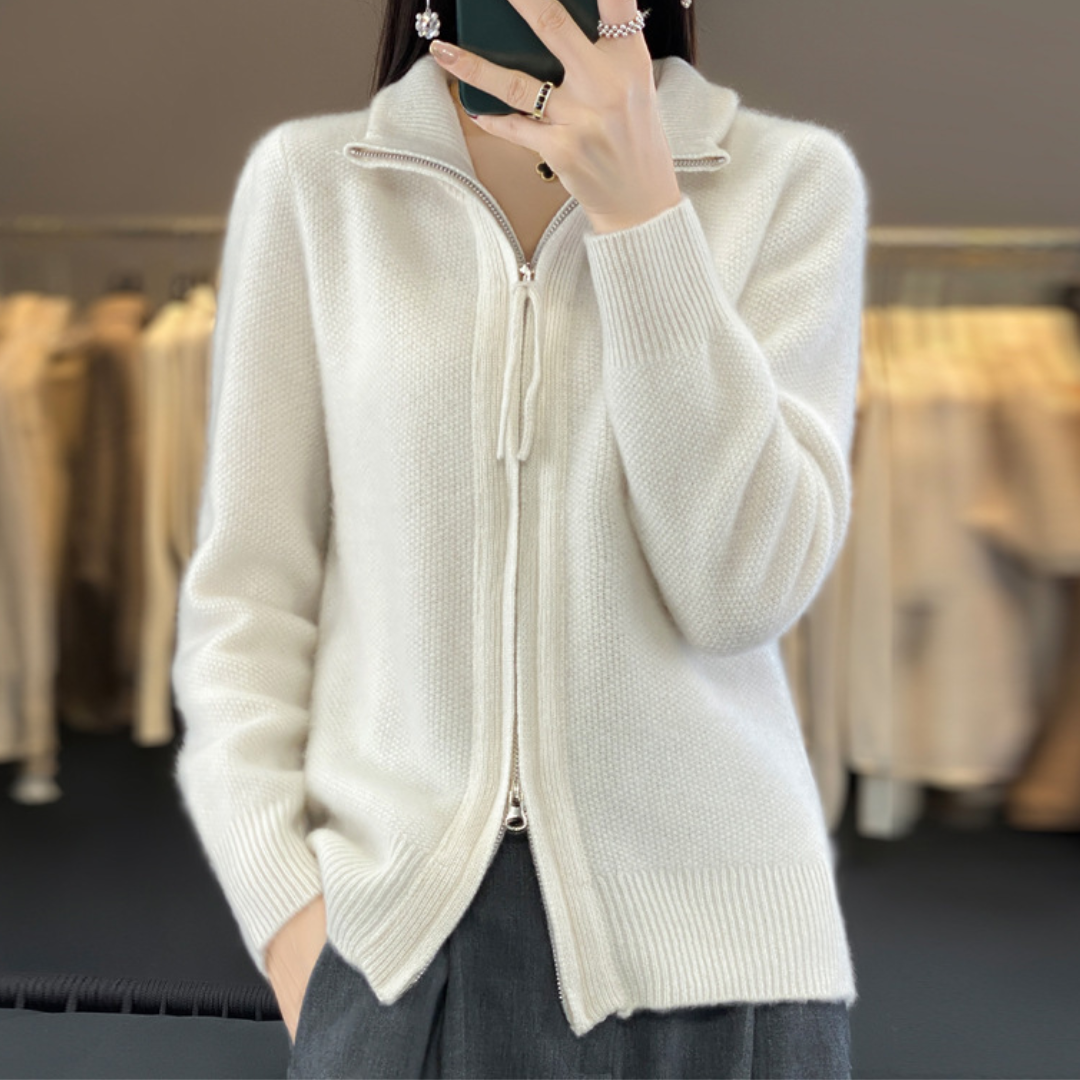 Giovana | Zip Cardigan