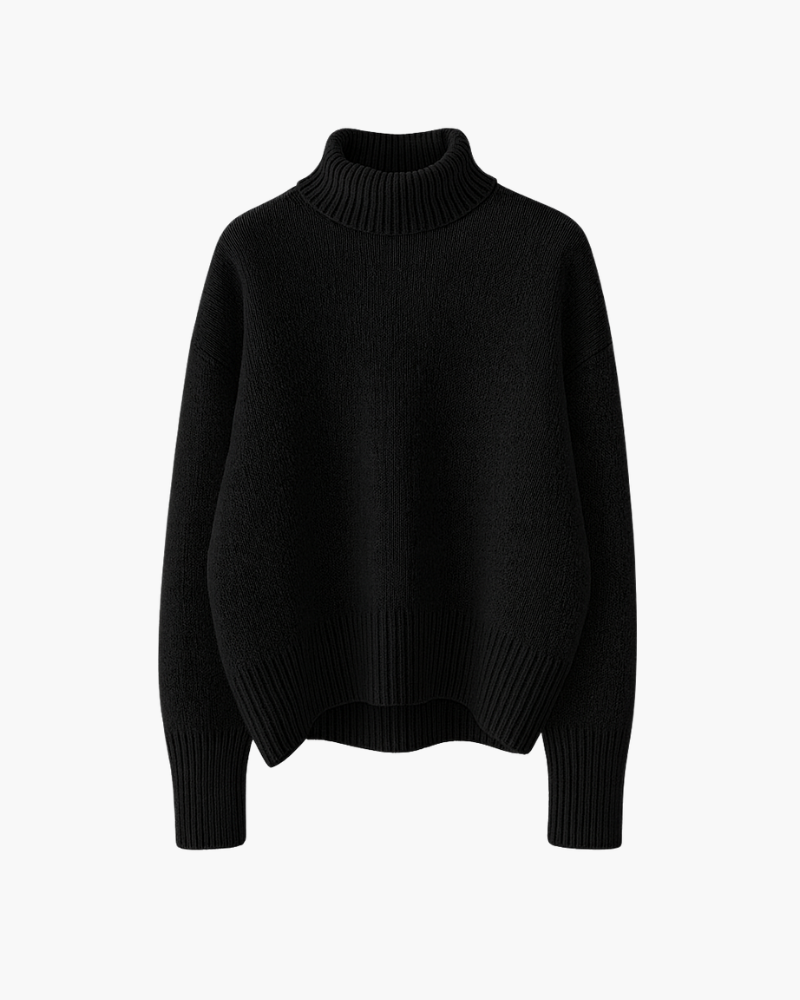 Isabella Soft High-Neck Sweater