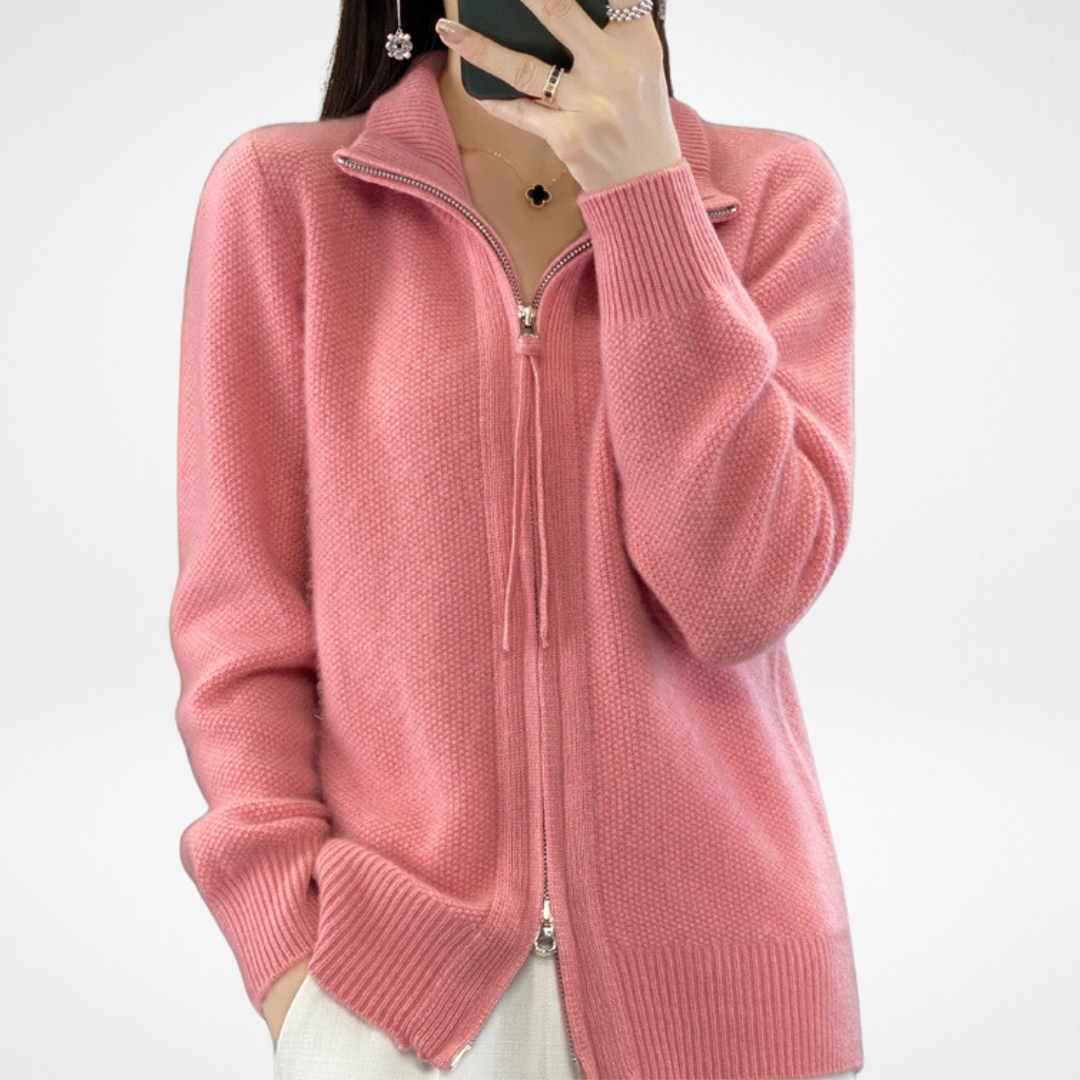 Giovana | Zip Cardigan