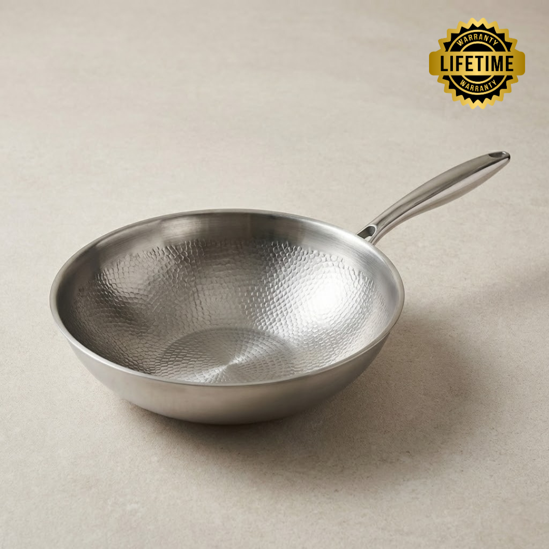 Titanium Wok & Fry Pan Bundle