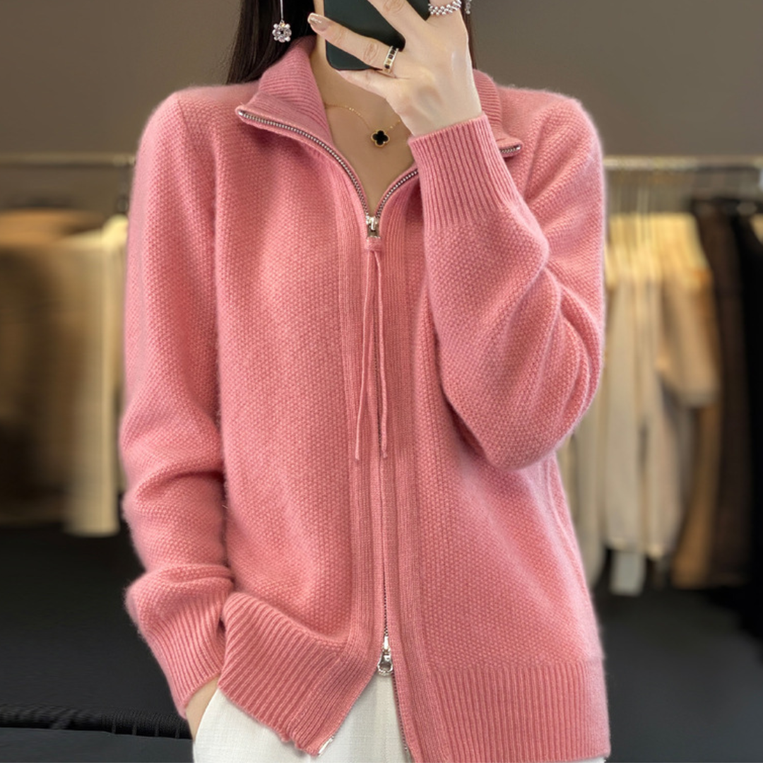 Giovana | Zip Cardigan