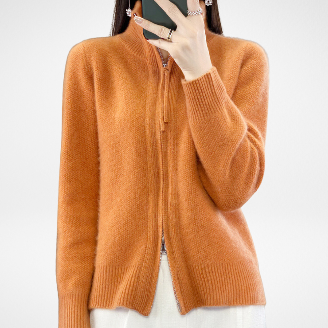 Giovana | Zip Cardigan