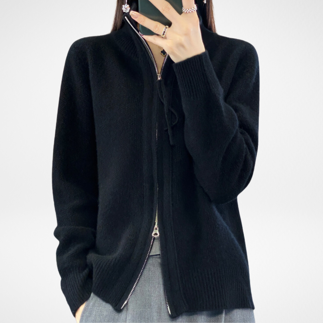 Giovana | Zip Cardigan