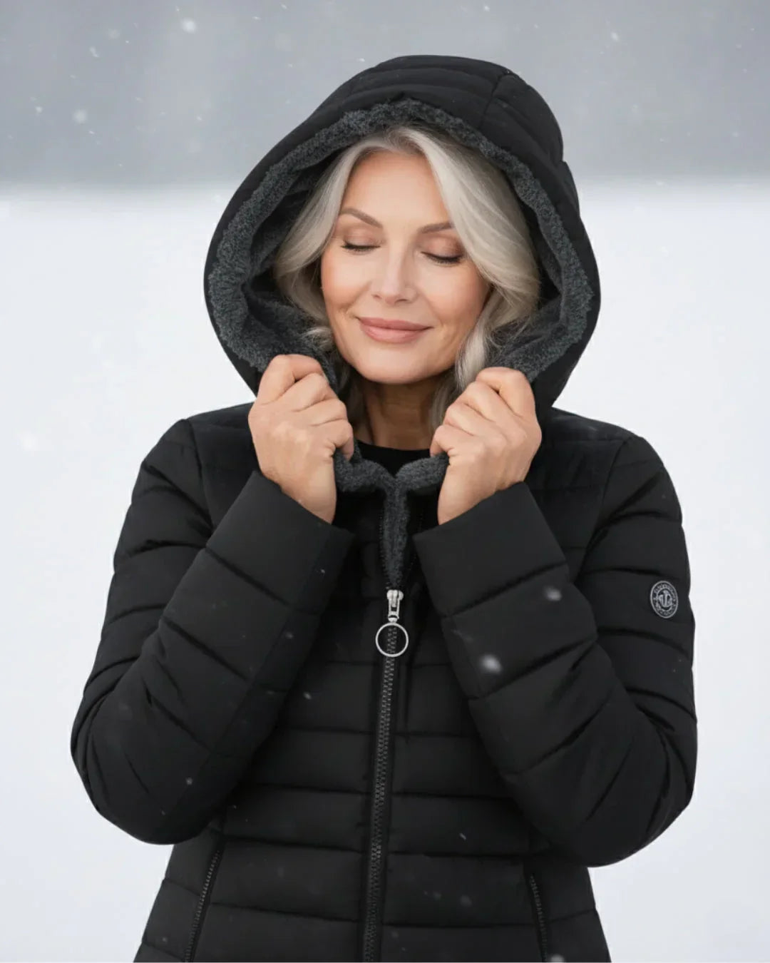 Olivia | Women’s Padded Winter Coat with Hood