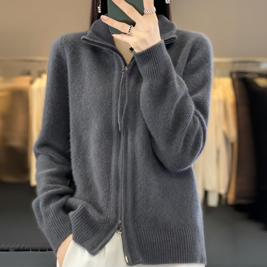 Giovana | Zip Cardigan