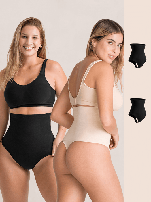 Shapermint Essentials 2-Pack High-Waisted Shaper Thong