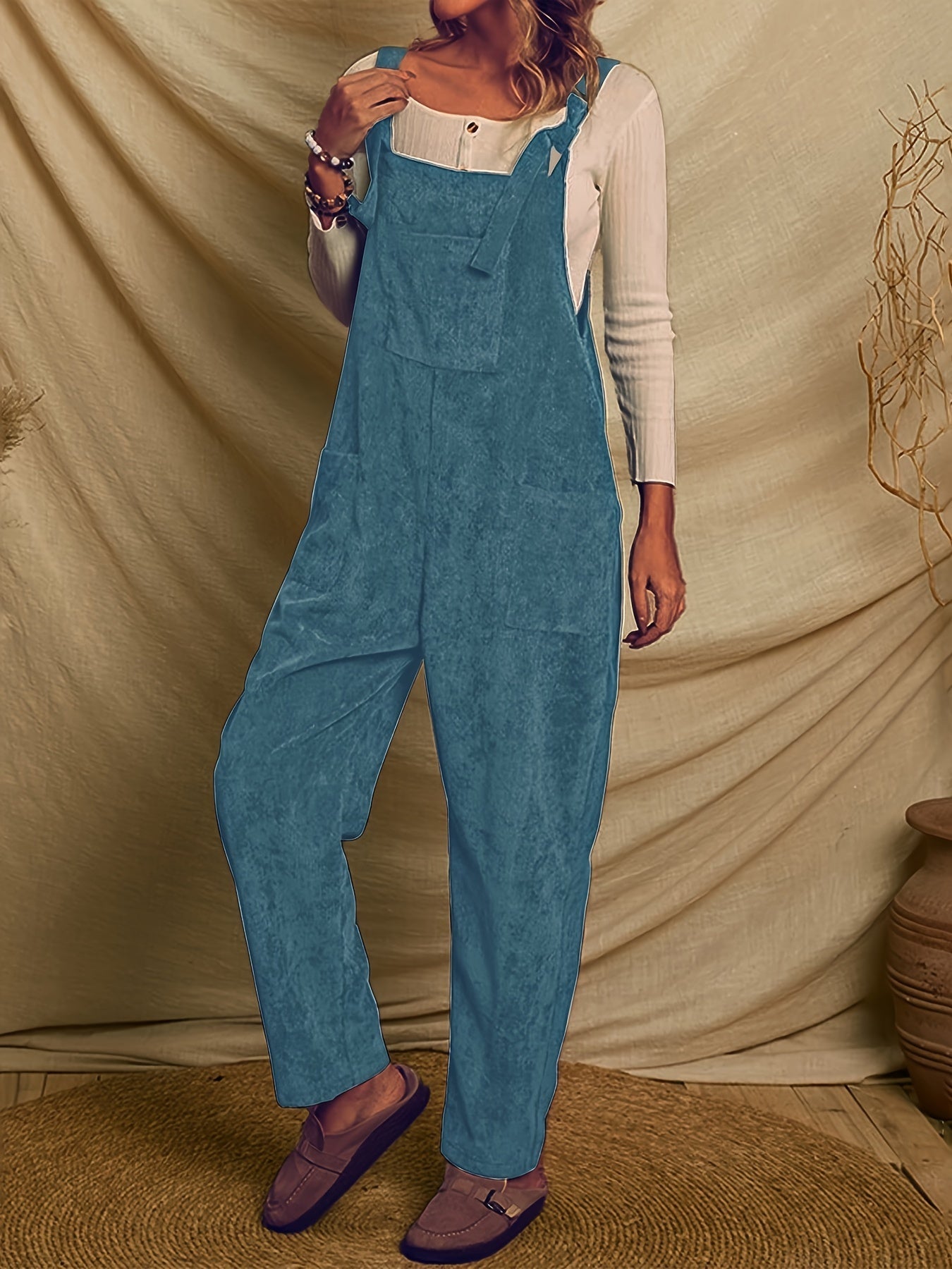 Elsa - Relaxed-Fit Wide-Leg Jumpsuit