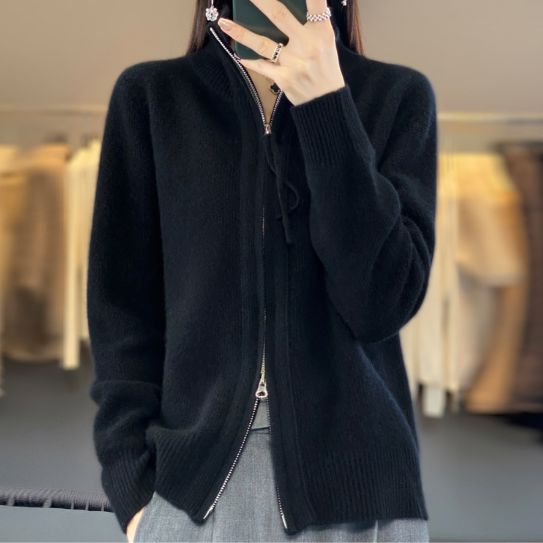 Giovana | Zip Cardigan