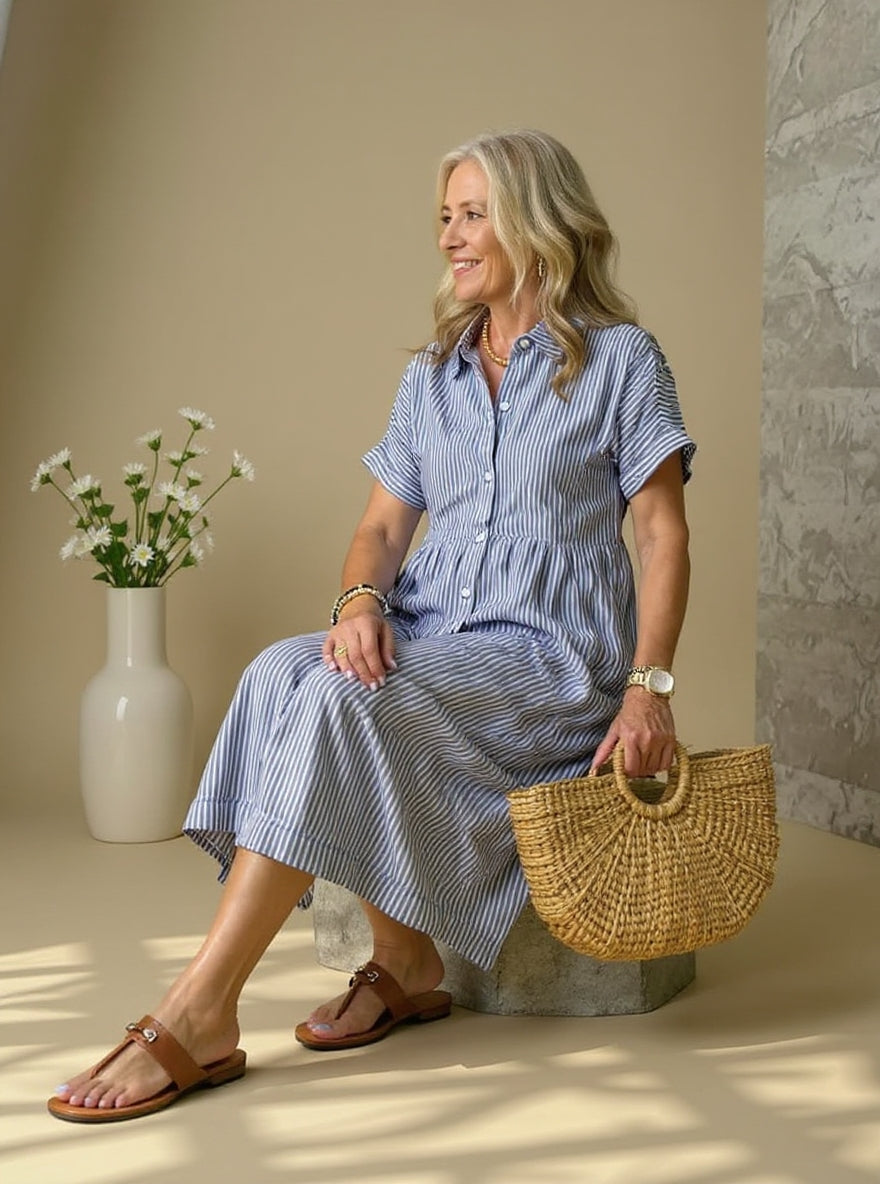 Premium| SinclairFashionSydney| Striped Dress