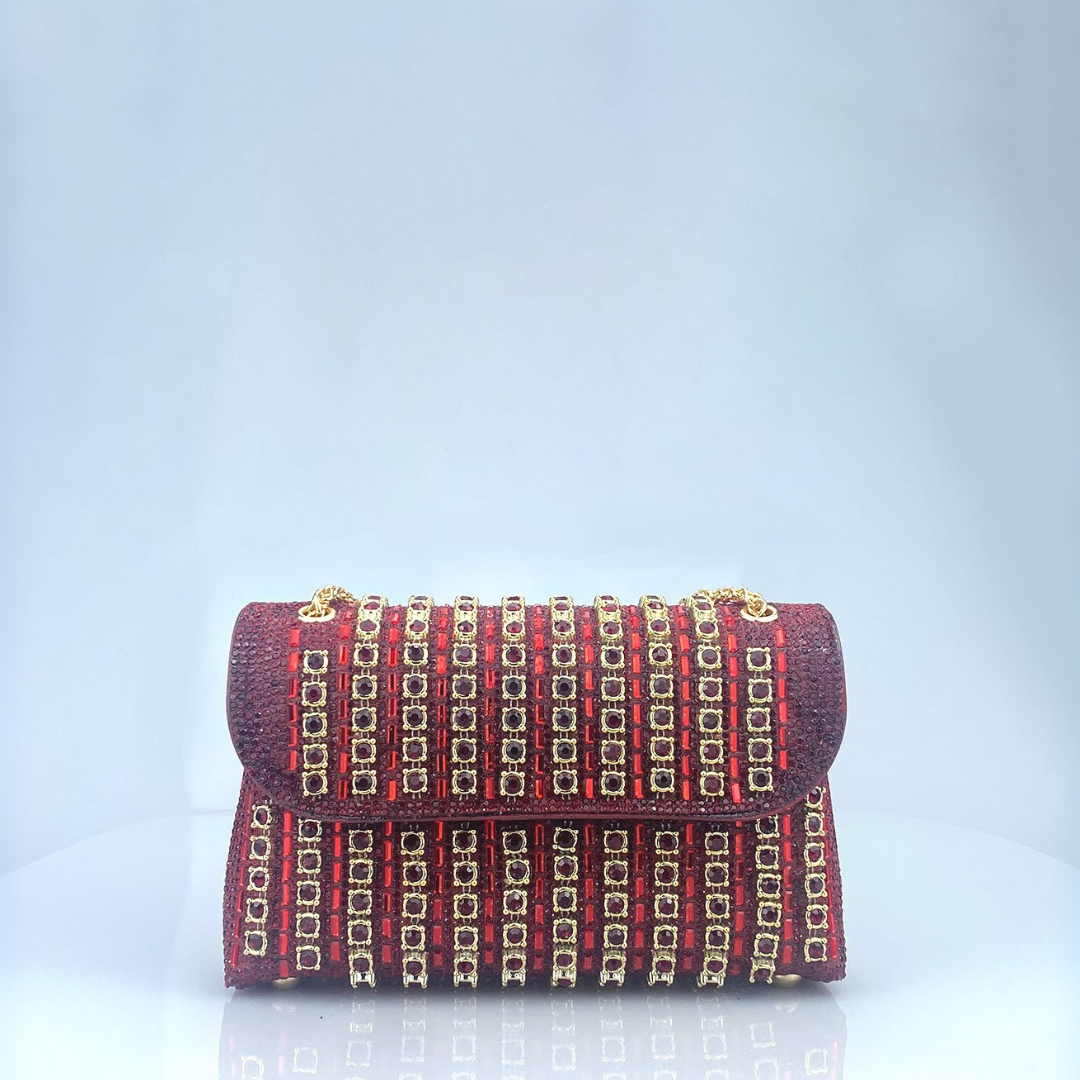 Nayeli – Chic Chain Coloured Diamond Shoulder Bag